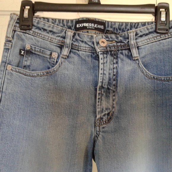 Womens Hand Painted  size 5/6 EXSPRESSJEANS - Picture 6 of 15